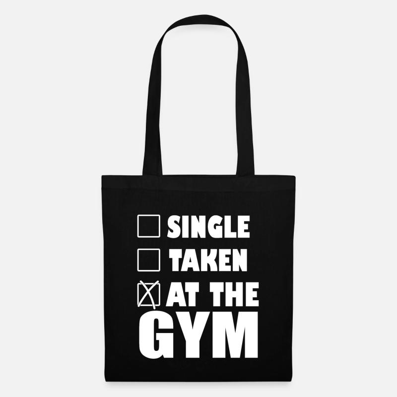 Gym - Stoffbeutel - Schwarz