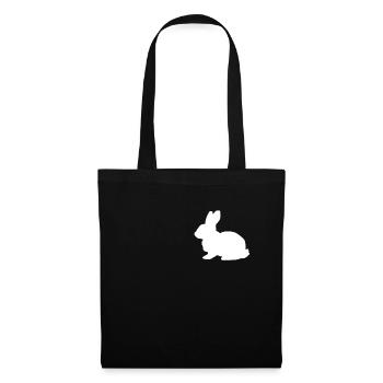 Rabbit Rabbit Easter Easter Holidays Egg Eggs - Tote Bag - black - Front