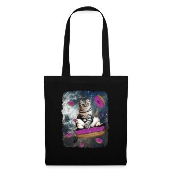 Space cat - Tote Bag - black - Front