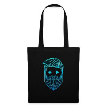 Logo RobyTec - Sac en tissu - noir - Devant