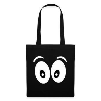 two eyes - Tote Bag - black - Front