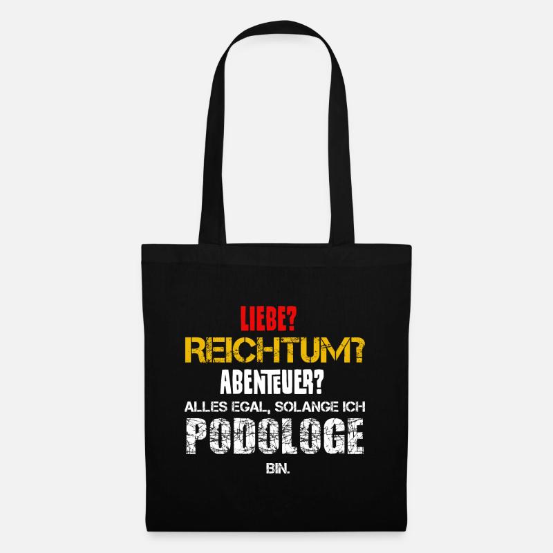 Podiatry Training Feet Saying Funny Trainee - Tote Bag - black