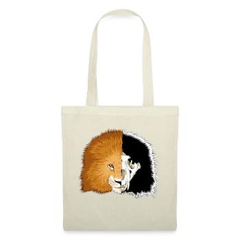 Lion with Skull Fade - Tote Bag - nature - Front