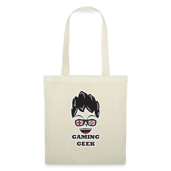 Geek de jeu - Sac en tissu - nature - Devant