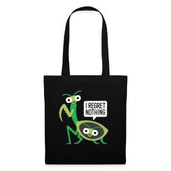 Mante religieuse cadeau sexe sexy ça valait le coup - Sac en tissu - noir - Devant