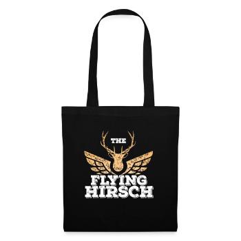 Le cerf volant - Sac en tissu - noir - Devant