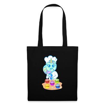 Grande conception de cuisson pour les boulangers - Sac en tissu - noir - Devant