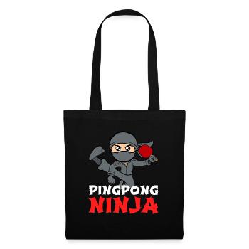 Big fan of table tennis? Here's a shirt with a - Tote Bag - black - Front