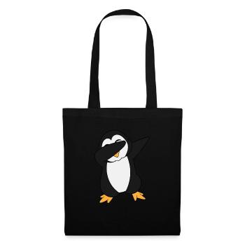 "Dabbing Penguin" A Cute Illustrated Penguin In - Tote Bag - black - Front