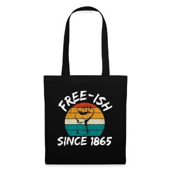 Victory Freedom Diversity Rights Justice Equality - Sac en tissu - noir - Devant