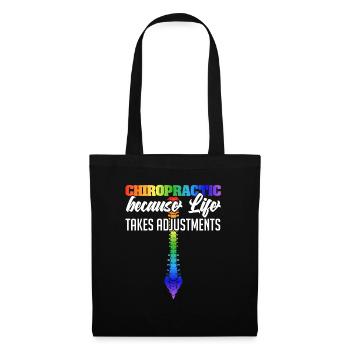 Spine Misalignment Treatment Adjust Medical - Tote Bag - black - Front