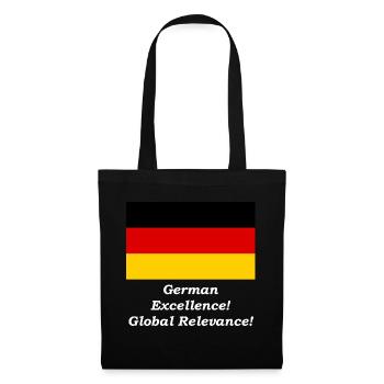 German Excellence! - Global Relevance! - Tote Bag - black - Front