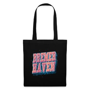 Bremerhaven Germany City Font Vintage - Tote Bag - black - Front