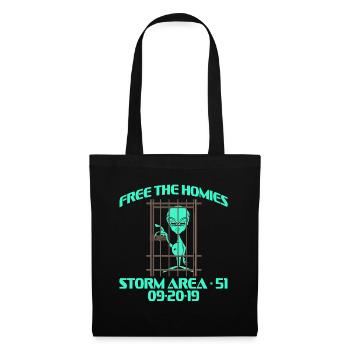 Free The Homies Storm Area 51 20/09/2019 T-shirt - Sac en tissu - noir - Devant