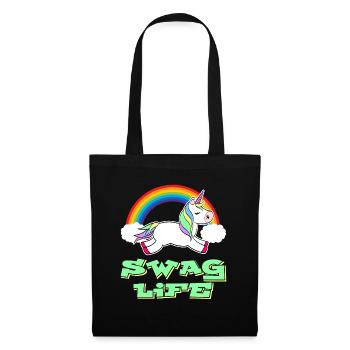 Swag Life Fairy Tale Magic Colorful Myth - Tote Bag - black - Front