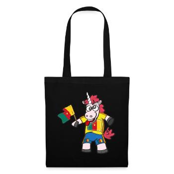 Cameroonian Crazy Unicorn - Tote Bag - black - Front