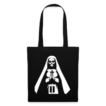 Audacieux et mystérieux Embrassez votre côté intrépide wi - Sac en tissu - noir - Devant