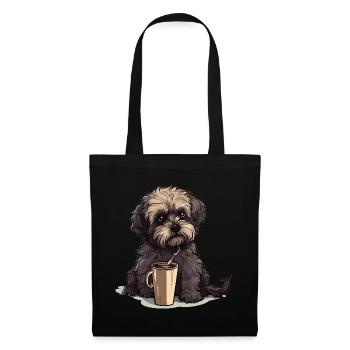 Bolonka Zwetna Puppy Dog Proud Mistress For - Tote Bag - black - Front