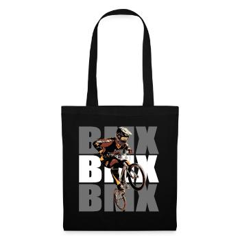 Vélo BMX - Sac en tissu - noir - Devant