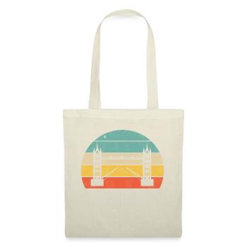 Tower Bridge Shirt - Stoffbeutel - Natur - Vorne