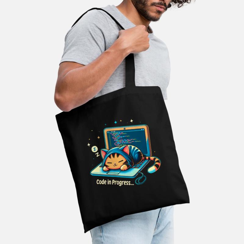 Code en cours d’élaboration. - Programmation des chats Sac en tissu