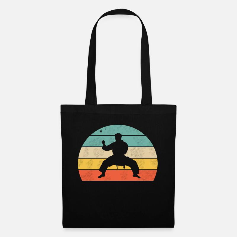 Karate Shirt - Stoffbeutel - Schwarz