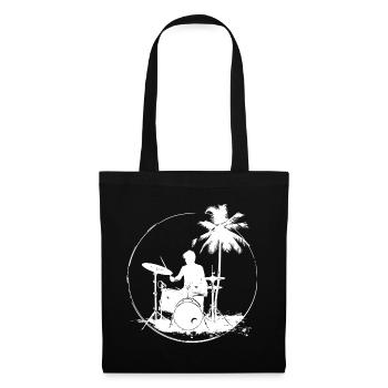 Batteur - Sac en tissu - noir - Devant