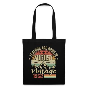 August 1952 Anniversary 1952 - Legends August 1952 - Tote Bag - black - Front