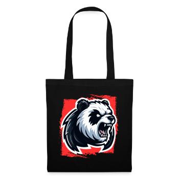 Mad Panda - Tote Bag - black - Front