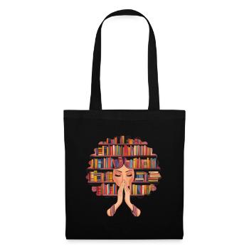 Afro-Américains Afrique - Sac en tissu - noir - Devant