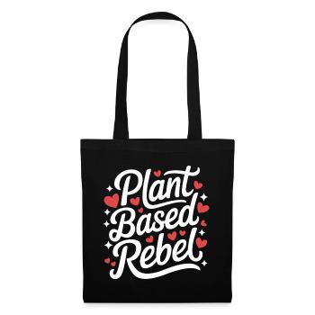 Végétarien Végétalien Végétarien Végétarien - Sac en tissu - noir - Devant