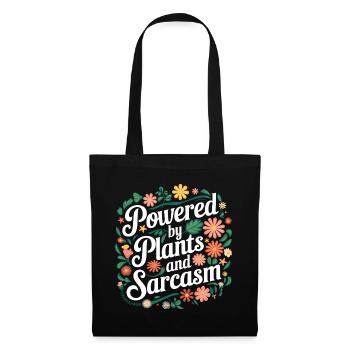 Végétarien Végétalien Végétarien Végétarien - Sac en tissu - noir - Devant