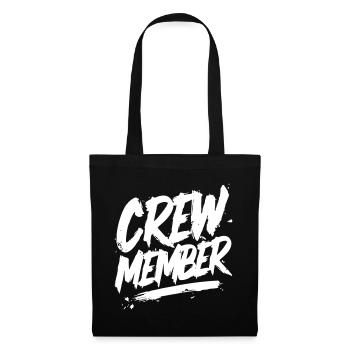 crew member - Tote Bag - black - Front