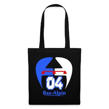 Bas-Alpine logo - Tote Bag - black - Front