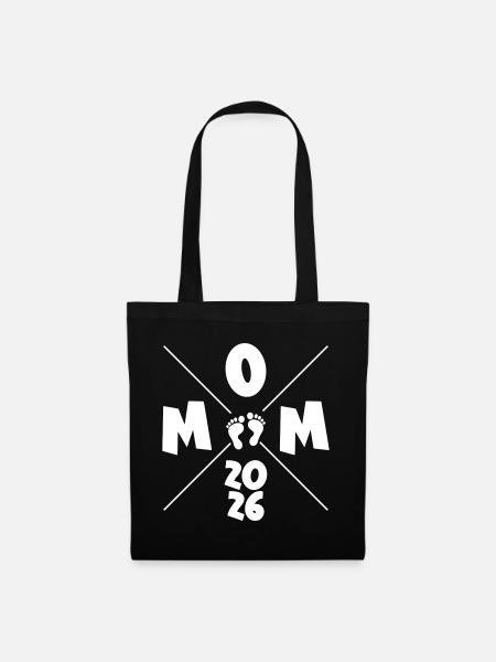 Mom 2026 - Stoffbeutel - Schwarz