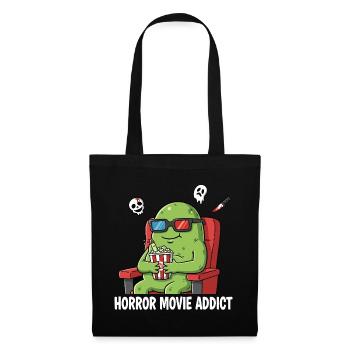 Horror movie lover Alien - Tote Bag - black - Front
