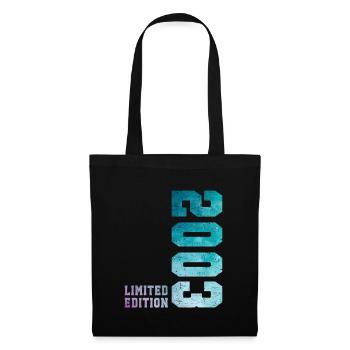 2003 Limited Edition 23 Years Anniversary - Tote Bag - black - Front