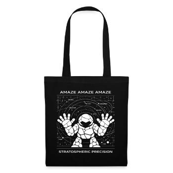 AMAZE Stratospheric Precision Rocky Astronaut - Tote Bag - black - Front