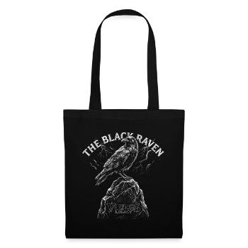 The Black Raven - Stoffbeutel - Schwarz - Vorne