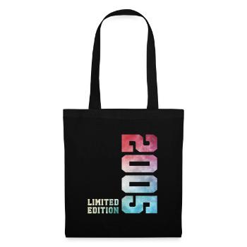 21st Birthday Limited Edition 2005 Vintage 2005 - Tote Bag - black - Front