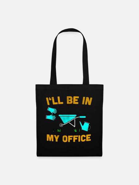 Gardener garden gift gardening gardening - Tote Bag - black