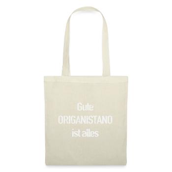 Gute Organisation ist alles - ORIGANISTANO - Stoffbeutel - Natur - Vorne