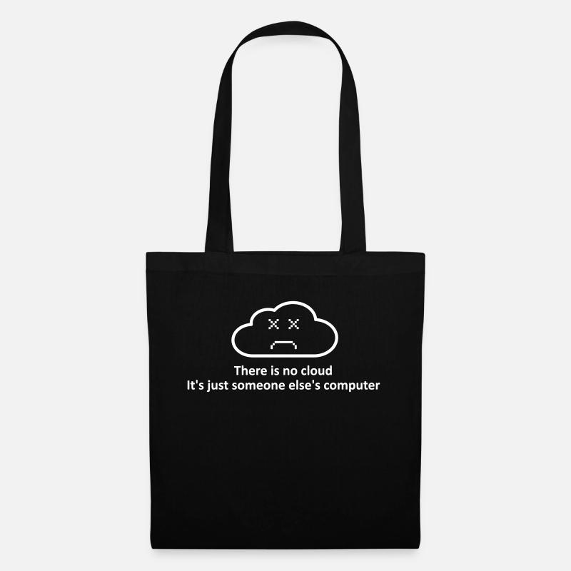 There is no cloud - Tote Bag - black