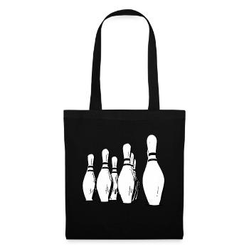 bowling - Tote Bag - black - Front