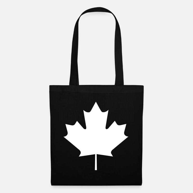 A maple leaf - Tote Bag - black
