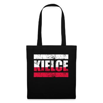 Kielce Polska Cadeau Pologne - Sac en tissu - noir - Devant