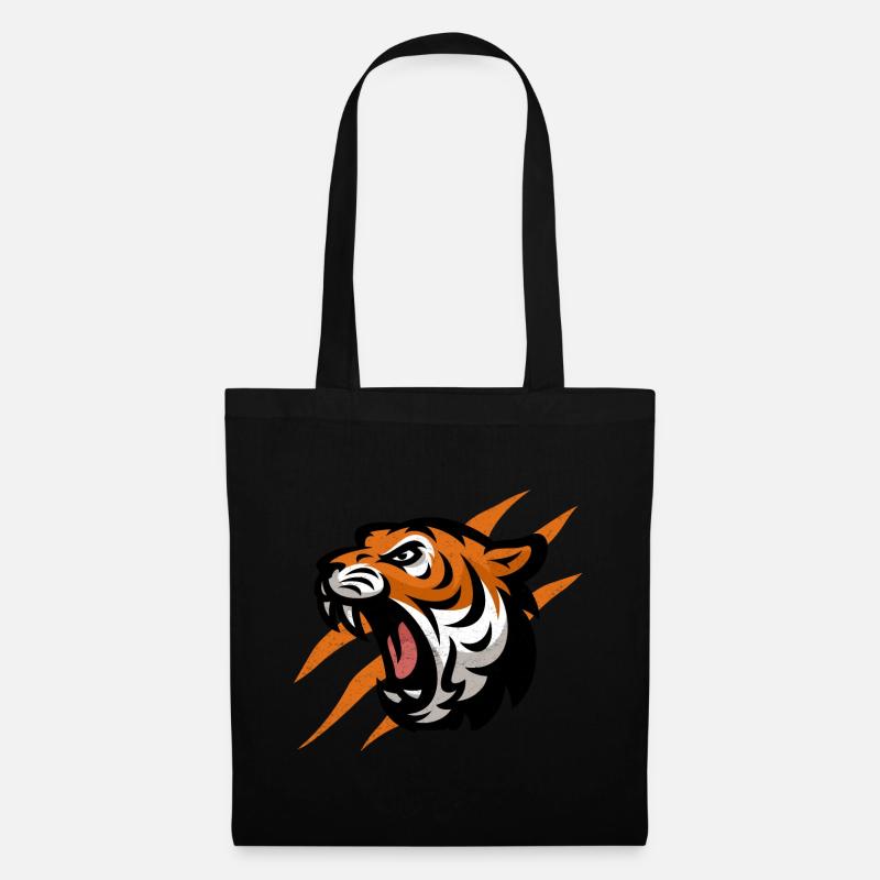 Tiger - Stoffbeutel - Schwarz