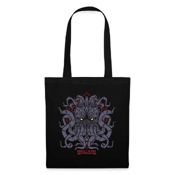 Darf ich Ihnen von unserem Lord Cthulhu erzählen? - Stoffbeutel - Schwarz - Vorne