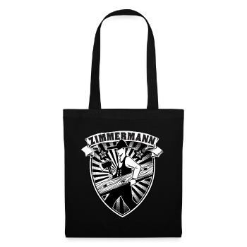 Zimmermann - Stoffbeutel - Schwarz - Vorne