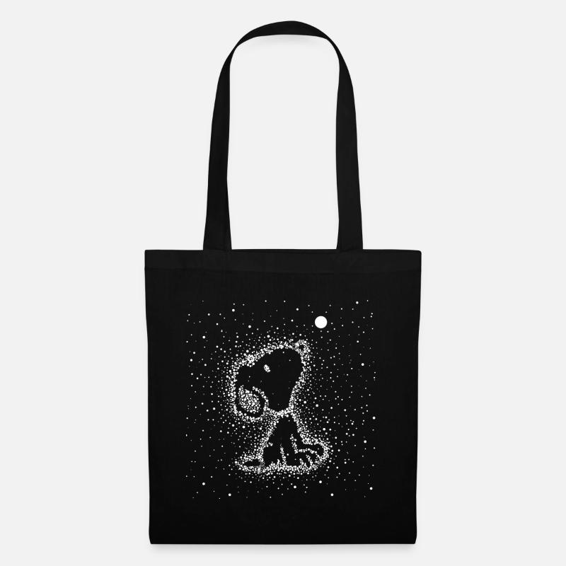 Peanuts Snoopy Constellation - Tote Bag - black